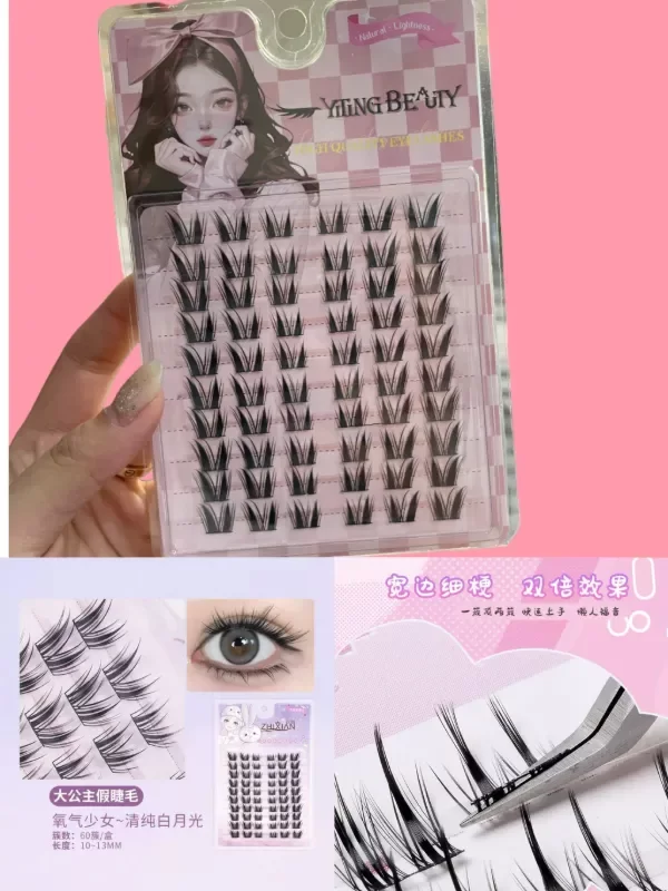 Producto - Pestañas postizas estilo coreano LND 2,/26