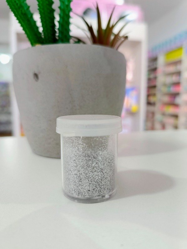 Producto - Glitter Plateado