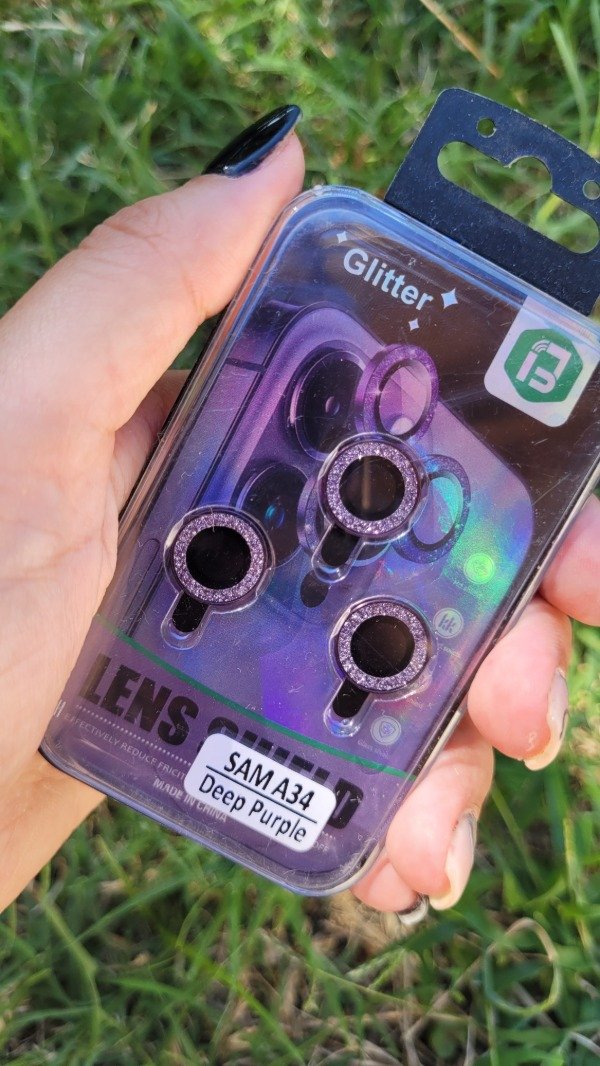 Producto - A34 a14 y a54 y a15 protector de camara brillo violeta