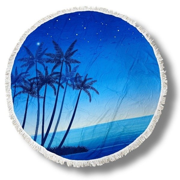 Producto - Palmeras - Toallon Redondo Algodon