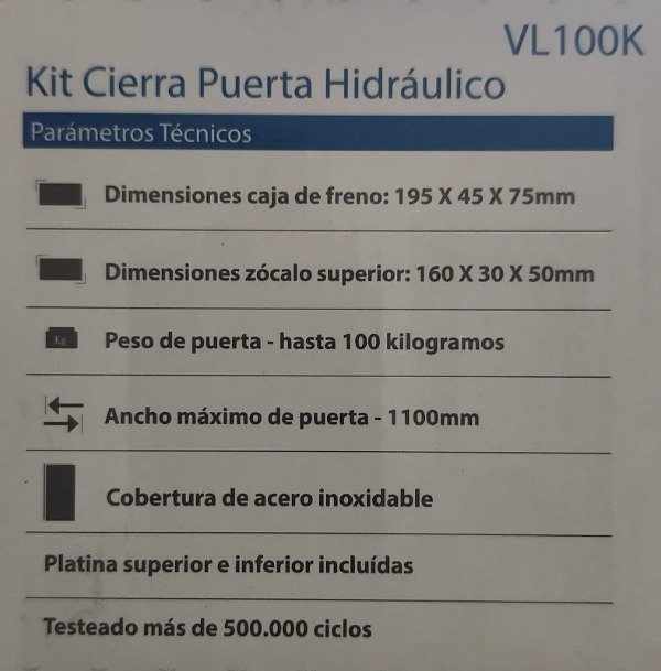 Producto - Kit freno de puertas SIN EXCAVACIÓN - 3