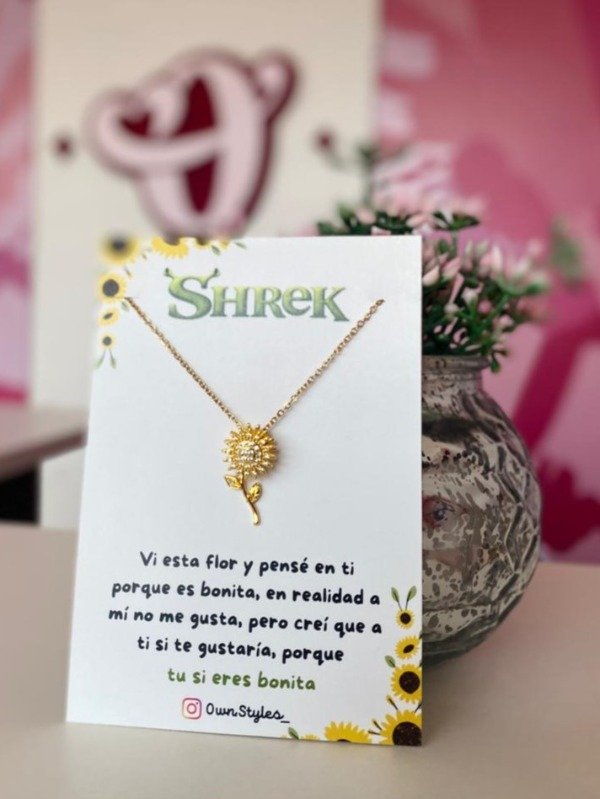 Producto - COLLAR SHREK  GIRASOL GIRATORIO I