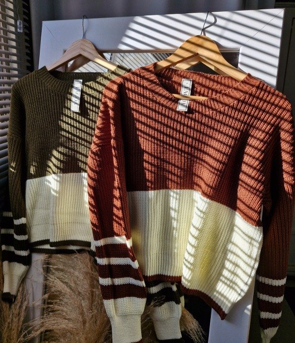 Producto - Sweater bicolor Siria