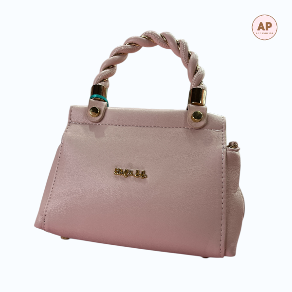 Producto - CARTERA CUERO MINI ROSA