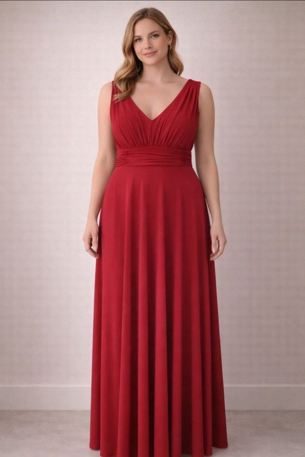 Producto - Vestido Largo Cómodo y grande elasticidad  Excelente calidad y calxe