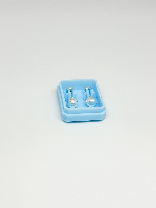 Producto - Abridores acero blanco perlas engarzadas