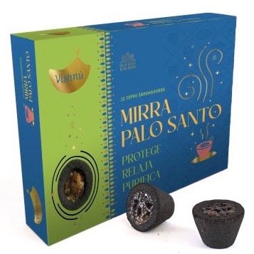 Producto - Copita Sahumadora Mirra Palo Santo