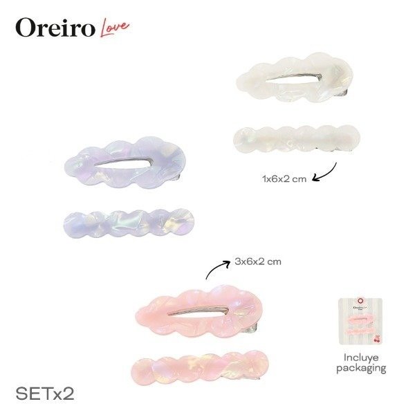 Producto - PINZA CLIP OREIRO X 4 PARES COD 31553 - 0