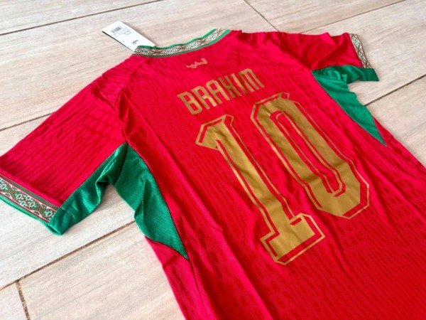 Producto - CAMISETA MARRUECOS IMPORTADA TITULAR 2026 #10 BRAHIM DÍAZ - 7