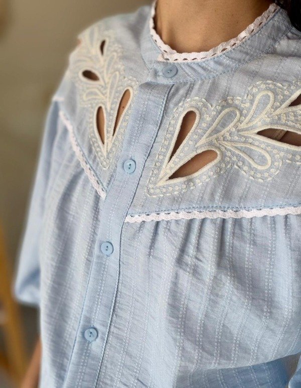 Producto - CAMISA TAYLOR CELESTE - 2
