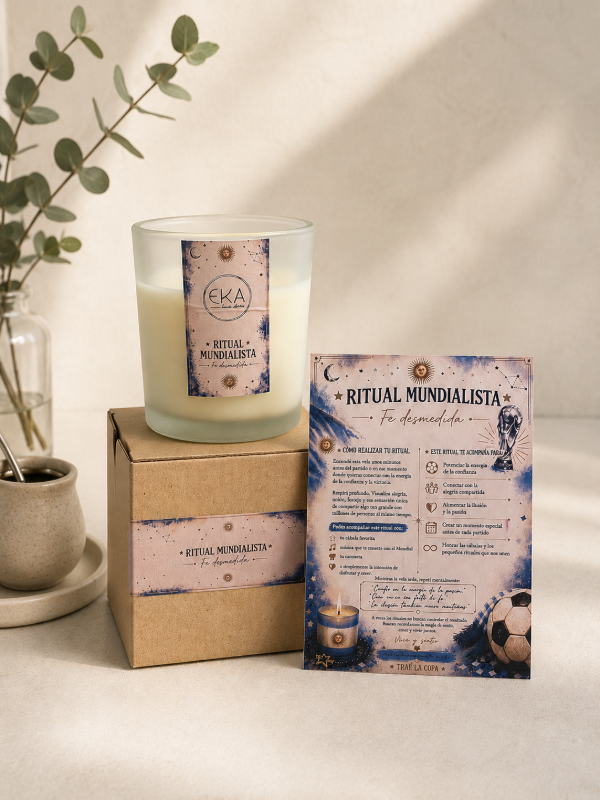 Producto - Vela ritual mundialista