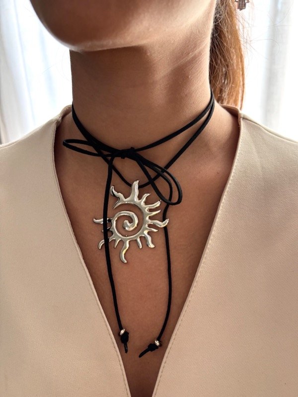 Producto - Choker maximus silver