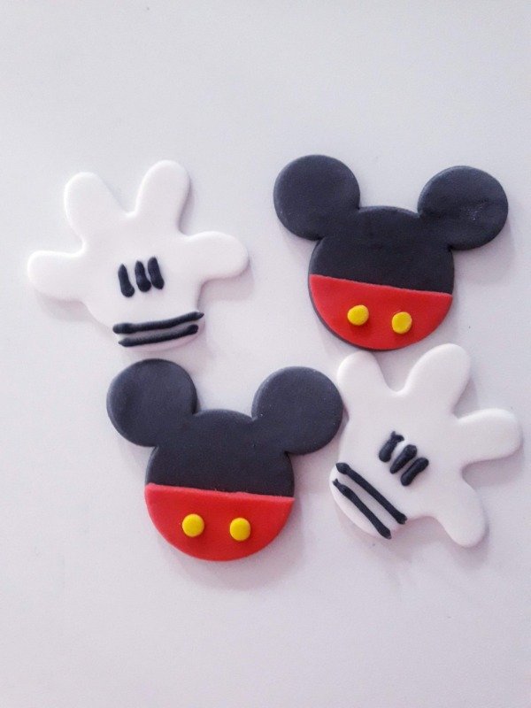 Producto - Set Mickey Mouse en pastillaje x12 unidades