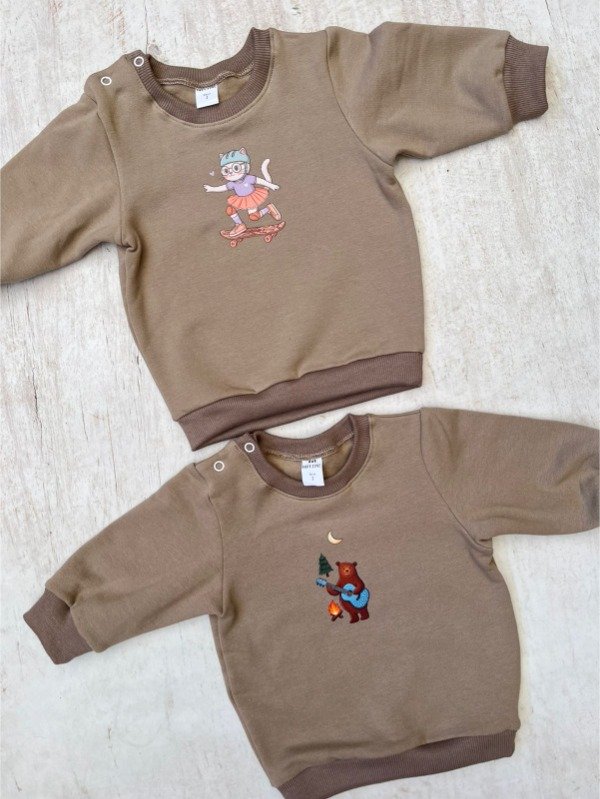Producto - Buzo termico estampado 6/12M precio x3 buzos - 0