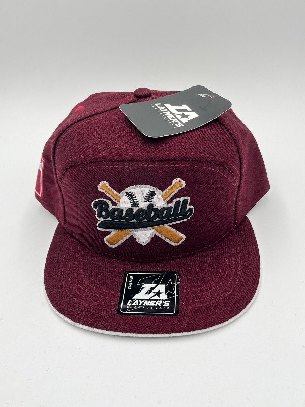 Producto - Layners planas baseball bordo