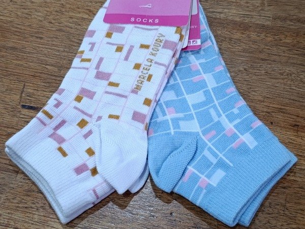 Producto - Pack x 3 soquetes Marcela koury estampados