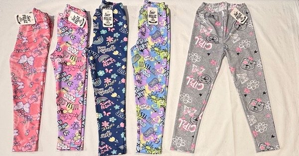 Producto - CALZAS LYCRA ESTAMPADAS NIÑA