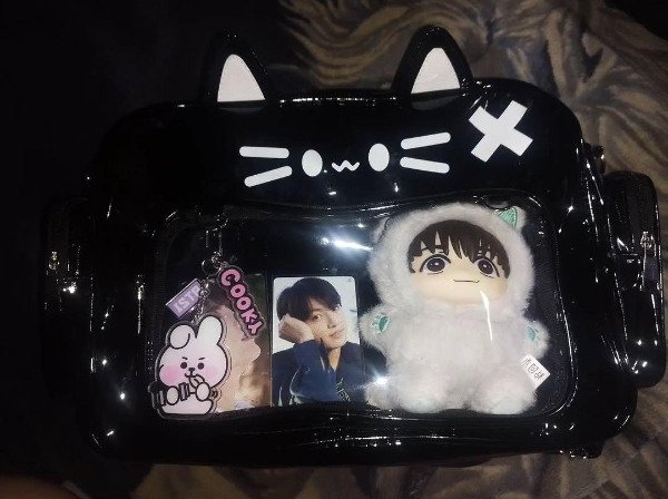 Producto - Ita bag Gatito ( Con transparecia )