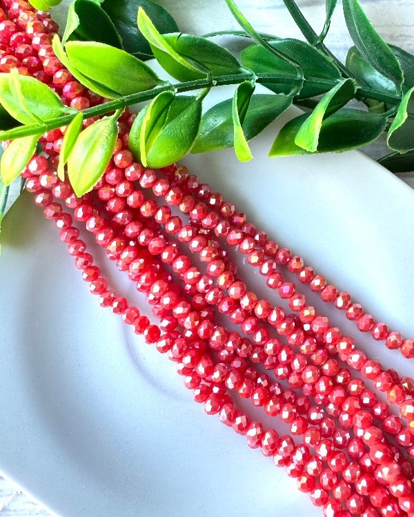 Producto - TIRA CRISTAL DE ROCA CORAL TORNASOL 4MM