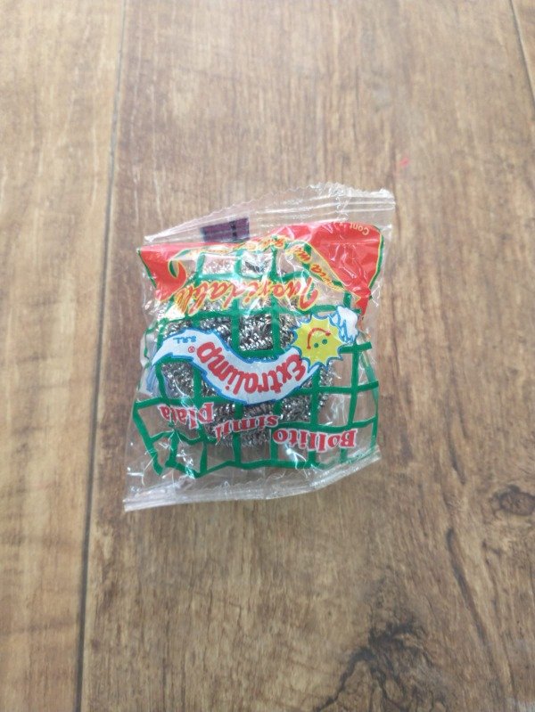 Producto - Estropajo plateado