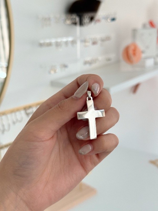 Producto - Dije cruz grande hombre