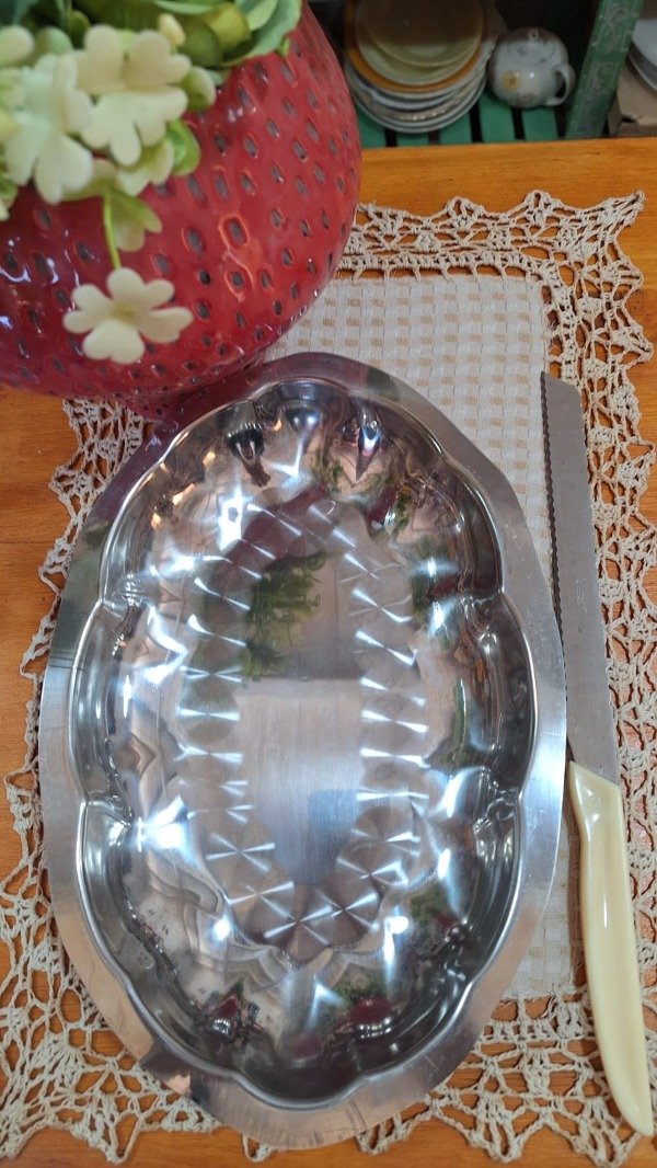 Producto - PANERA ACERO INOX MAS CUCHILLO, SIN USO - 3
