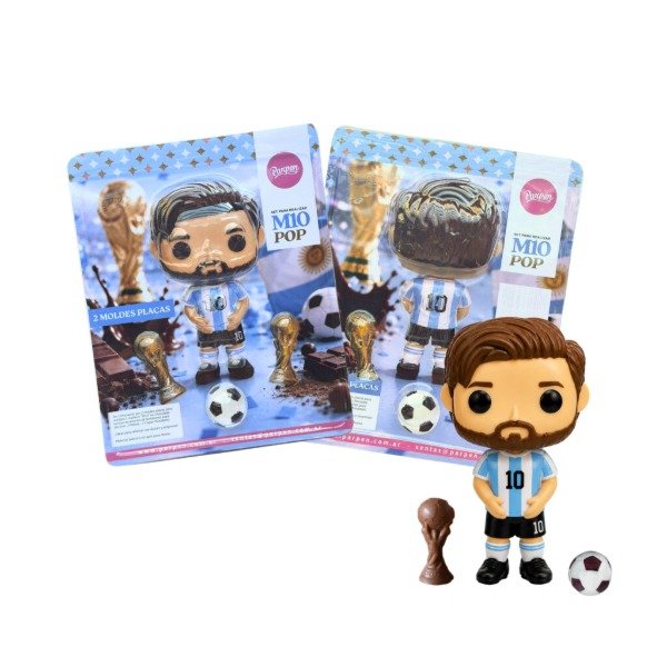 Producto - Set de dos placas Messi