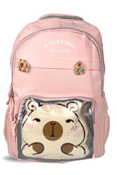 Producto - Mochila Capibara "B" Rosa