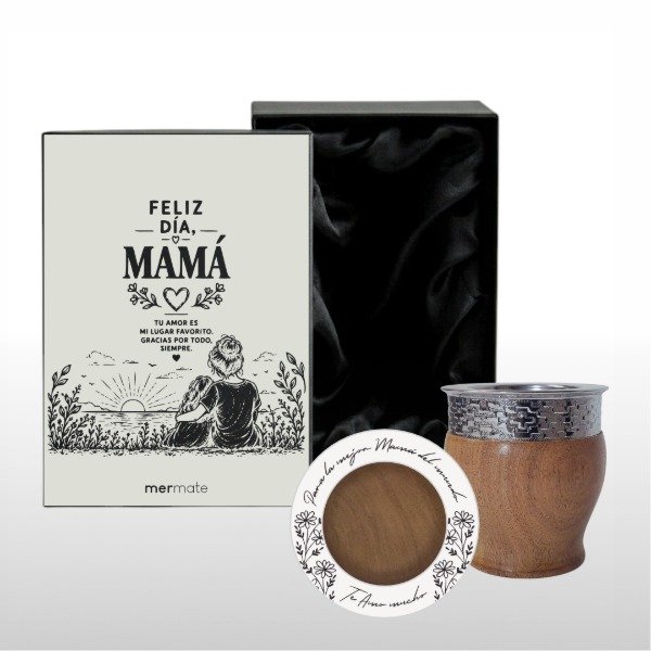 Producto - BOX MATE CON BOMBILLA Y CAJA DE PRESENTACIÓN CON PERSONALIZADO DÍA DE LA MADRE 2 - 4