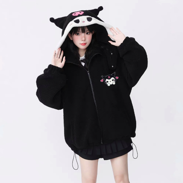 Producto - Campera Kuromi Corderito