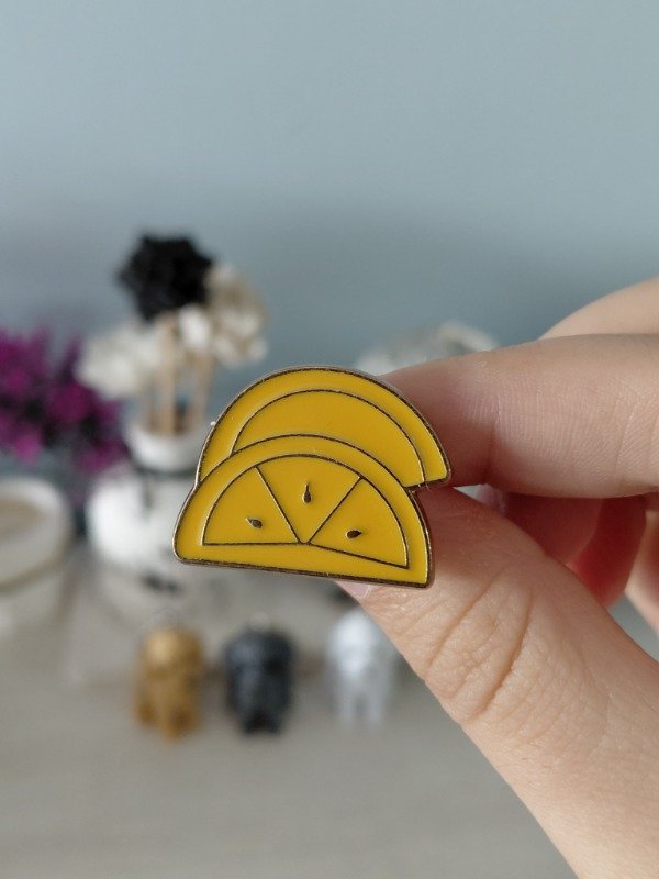 Producto - Pin metalizado - Limones #2963
