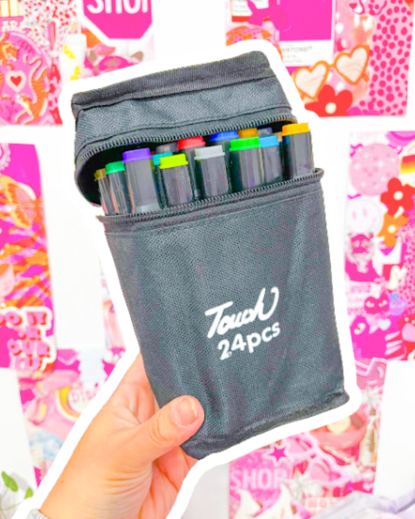 Producto - Marcadores doble punta Touch x 24