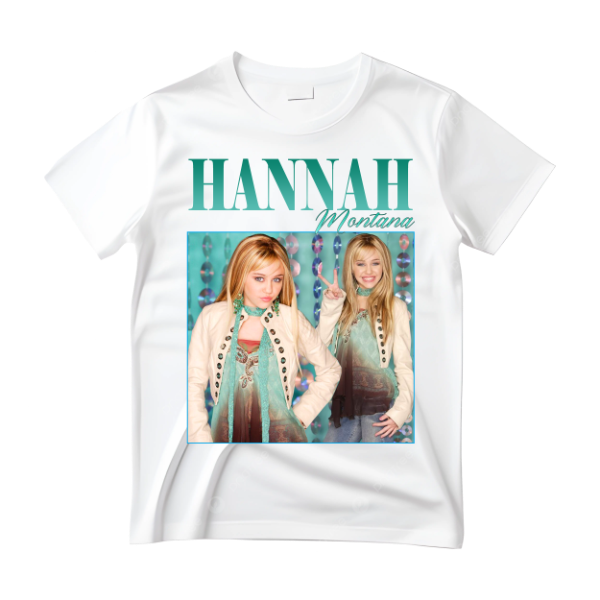 Producto - Remera Hannah Montana blanca