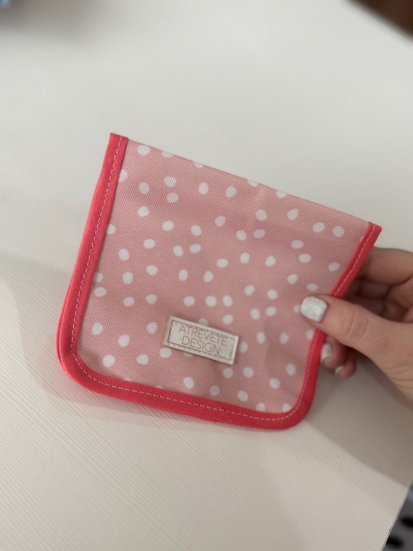 Producto - Mini estuche - Lunares rosa
