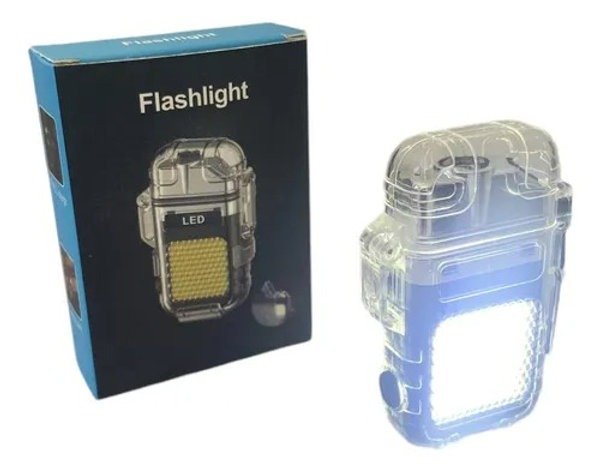 Producto - Encendedor usb Zippo + linterna súper potente