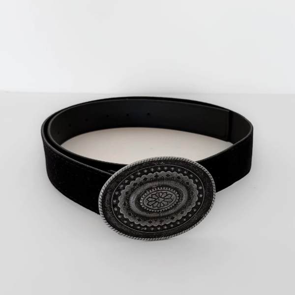 Producto - Cinto gamuza c/óvalo