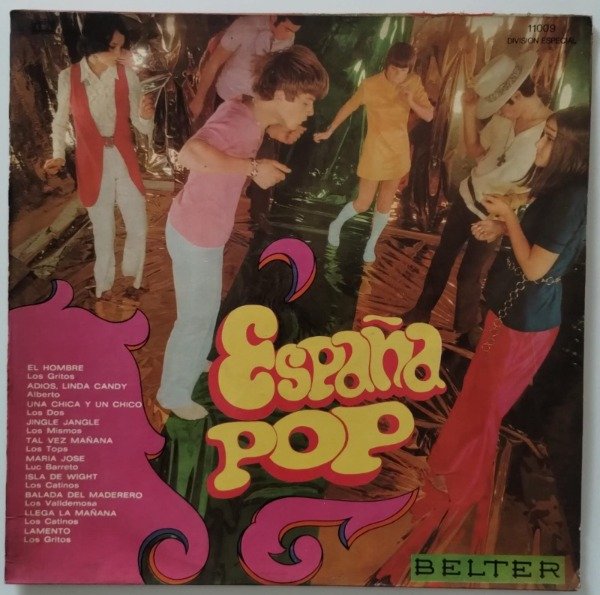 Producto - ESPAÑA POP Vinilo LP ARG V/A 1970 LOS GRITOS Beat Mod Psych