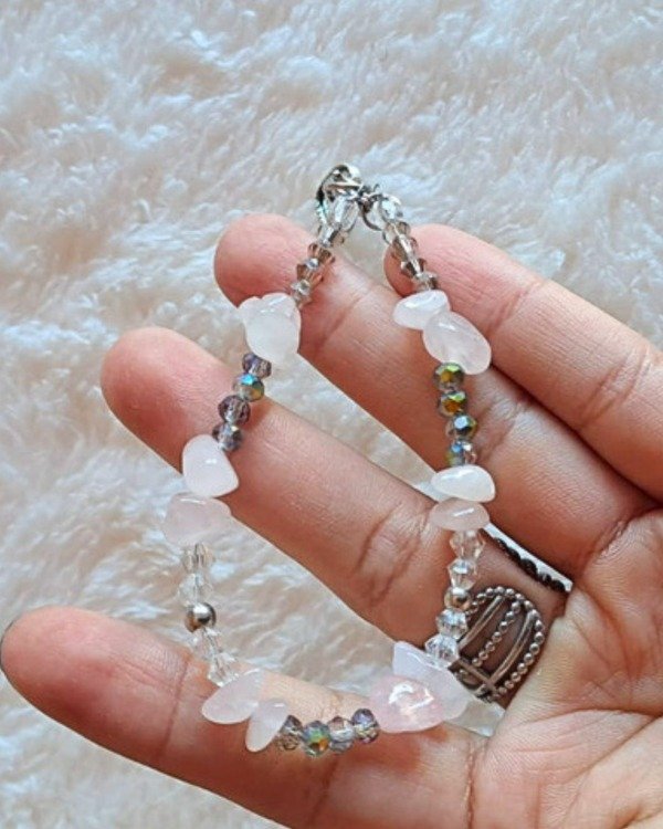 Producto - Pulsera Mar Cuarzo Rosa