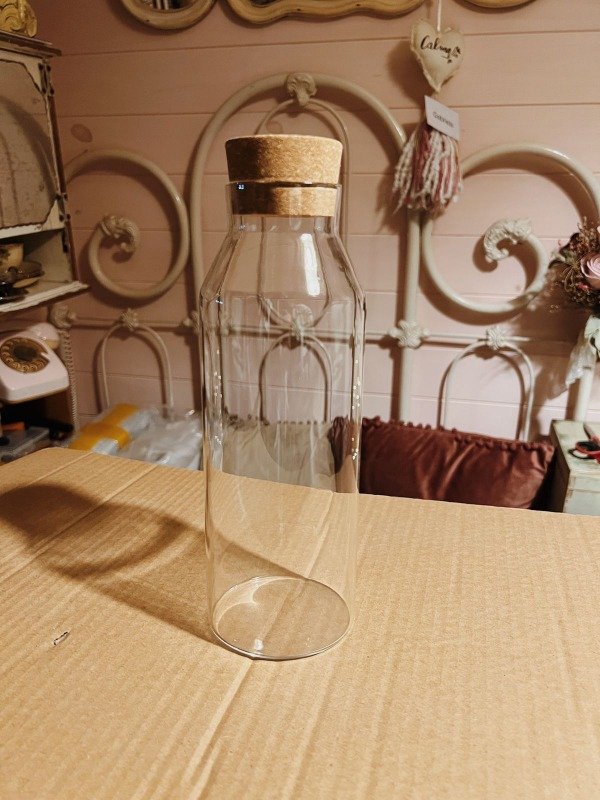 Producto - Botella iced tea lisa redondeada con tapa