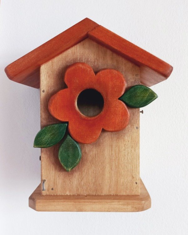 Producto - Casa para pájaros "Flor de Coihue"
