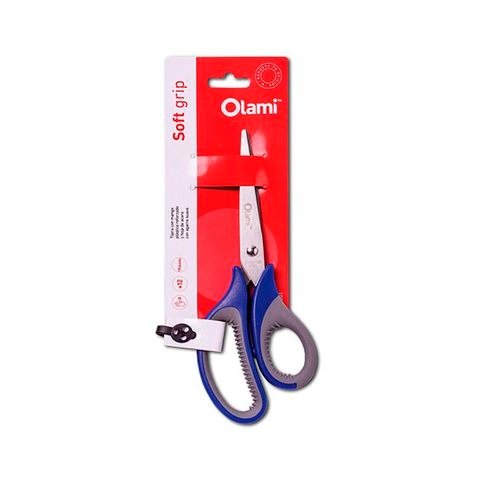 Producto - TIJERA SOFT GRIP 19.4CM EN BLISTER OLAMI