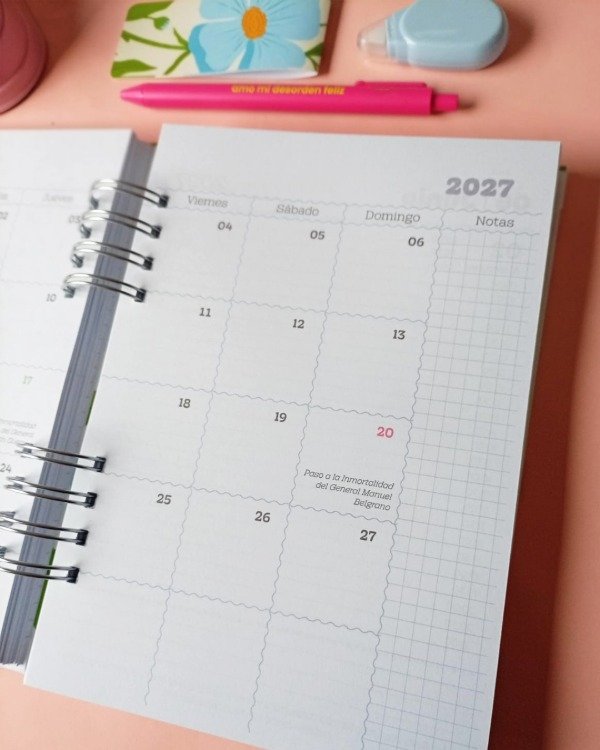 Producto - Agenda diaria Cosmos - 2