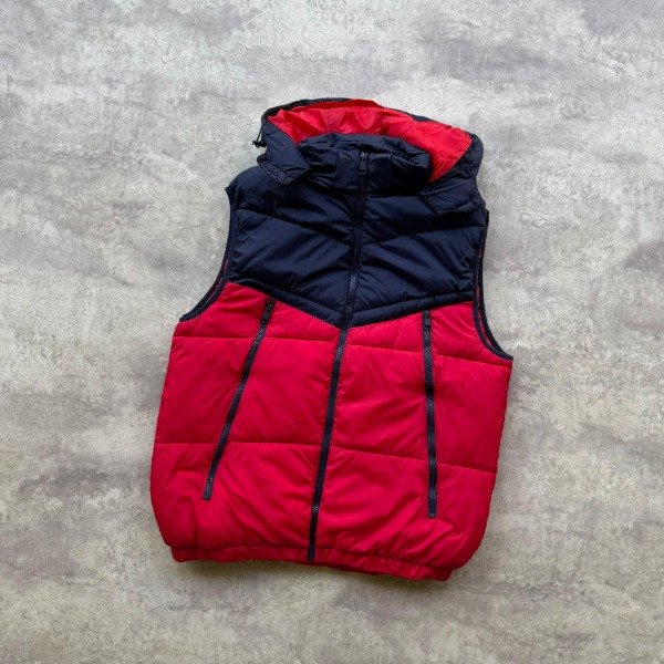 Producto - CHALECO UNIQLO COMBINADO AZUL/ROJO