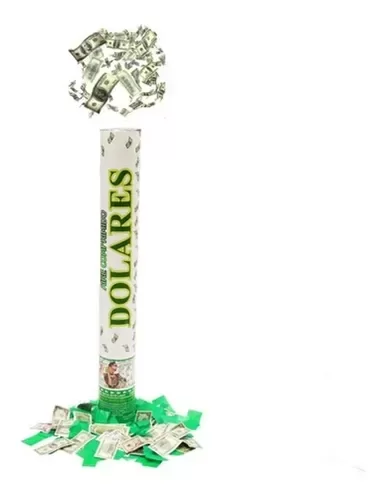 Producto - CAÑON CARIOCA LLUVIA DE DOLARES 40CM