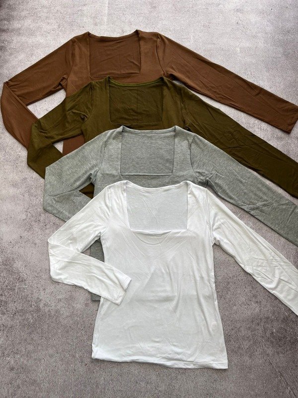 Producto - Remera Modal Escote Cuadrado - COD 4661