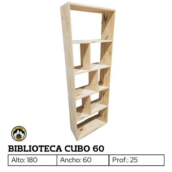 Producto - BIBLIOTECA CUBO 60 - 2