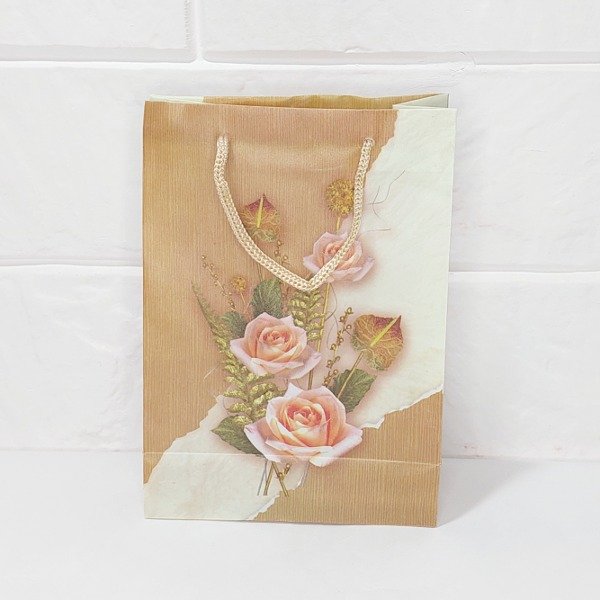 Producto - Bolsa de regalo flores 16cm varios modelos