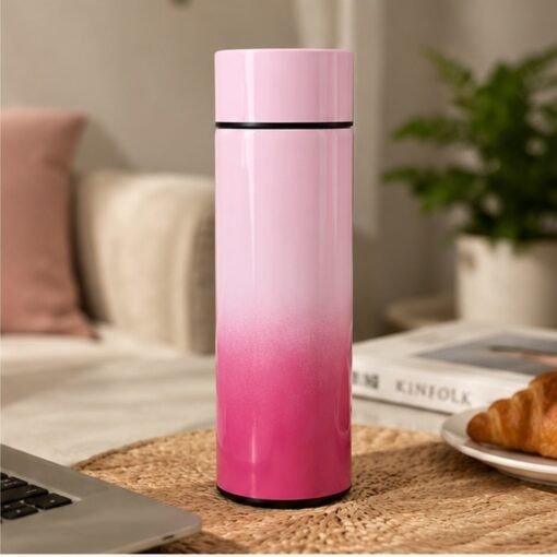 Producto - Botella/Termo de acero con sensor de temperatura 500ml - 1