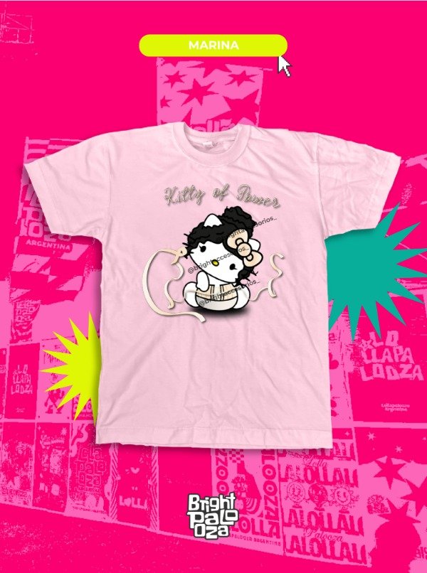 Producto - Remera Kitty Marina - BRIGHTPALOOZA