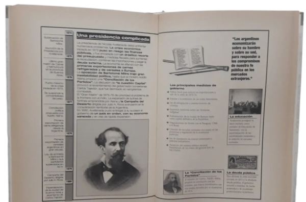 Producto - Grandes Protagonistas De La Historia Felix Luna Nicolas Avellaneda (usado) - 2